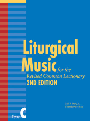 cover image of Liturgical Music for the Revised Common Lectionary, Year C